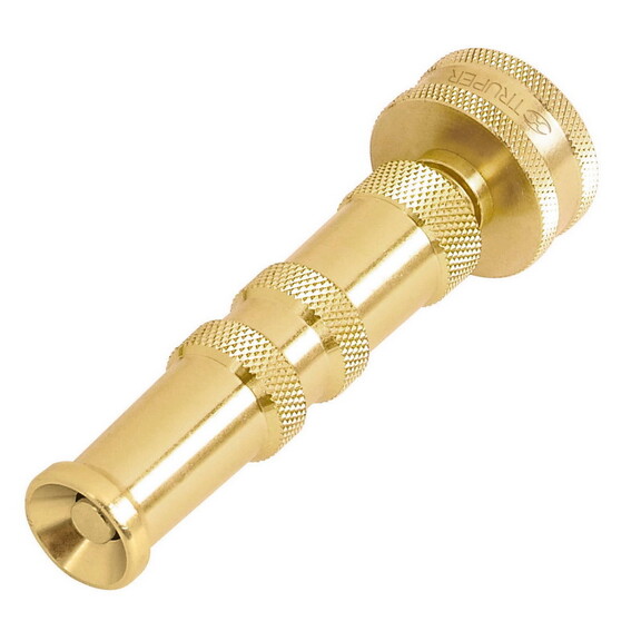 Truper 13133 3 1/2 Solid Brass Straight Twist Noz...