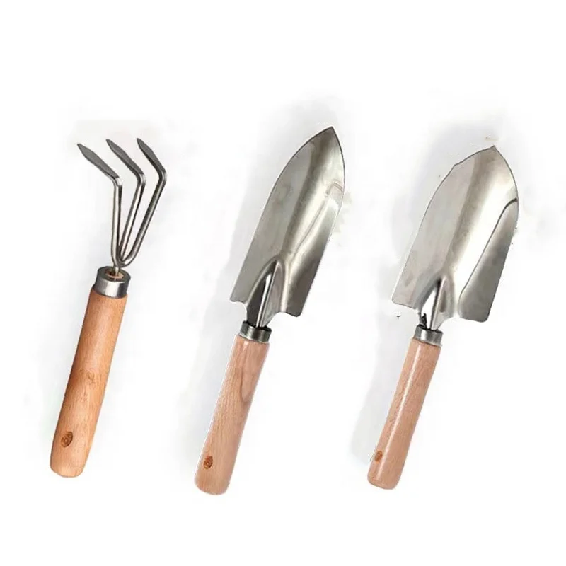 Gardening Planting Tools Heavy Duty Stainless Steel Hand Shovel Gardening Hand Tools Set Gardening Kit