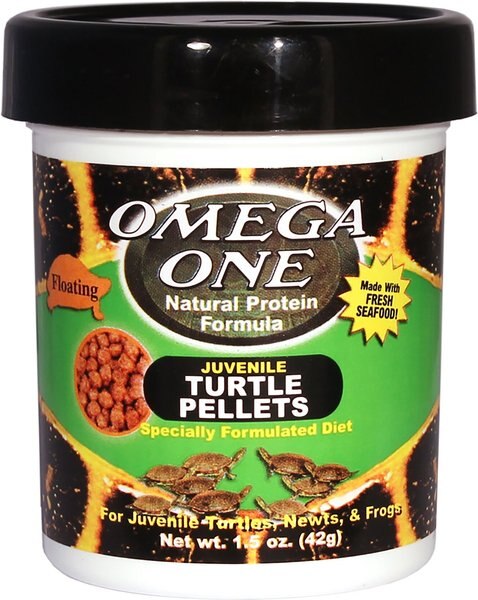 Omega One Juvenile Turtle Floating Pellets Food