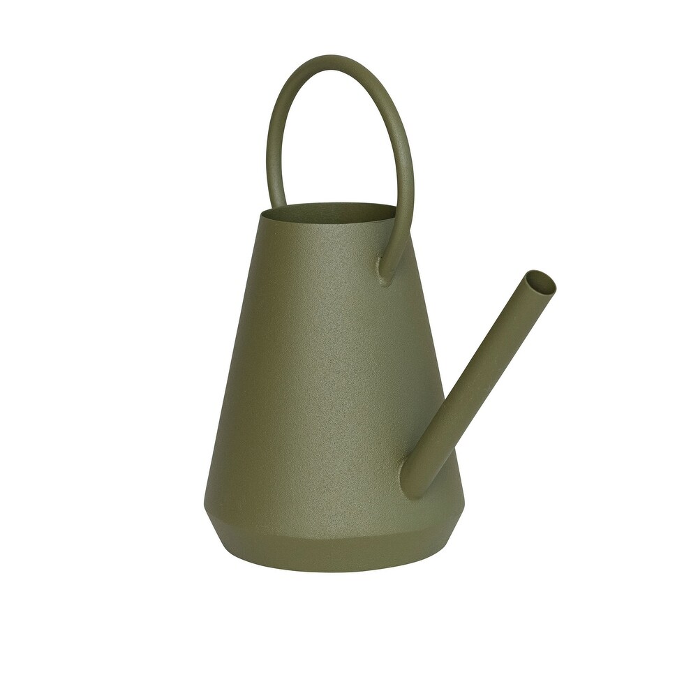 Textured Metal Garden Watering Can   10.3\