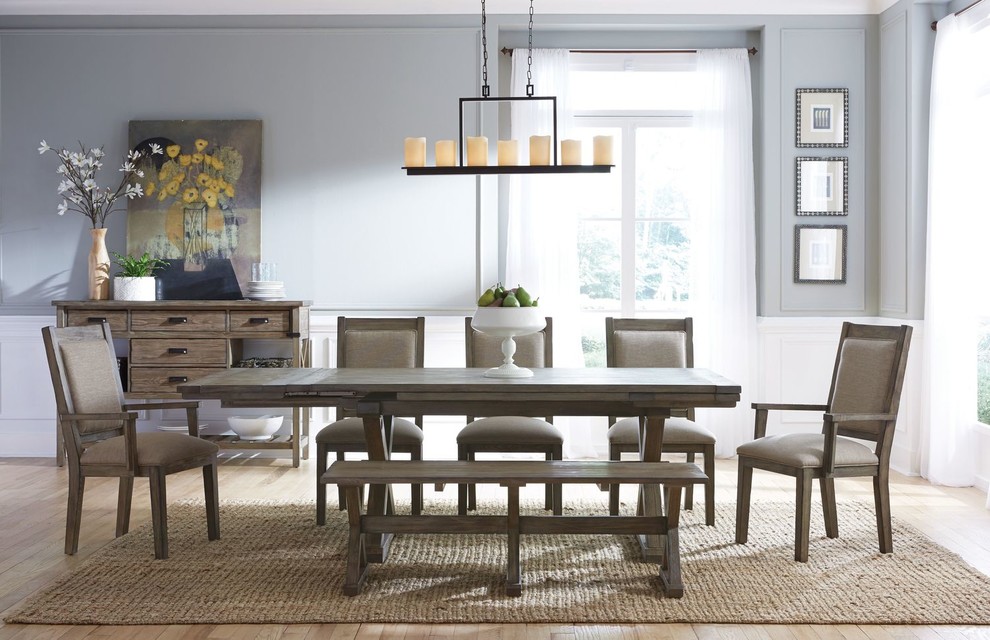 Kincaid Furniture Foundry Upholstered Side Chair   Farmhouse   Dining Chairs   by Unlimited Furniture Group  Houzz