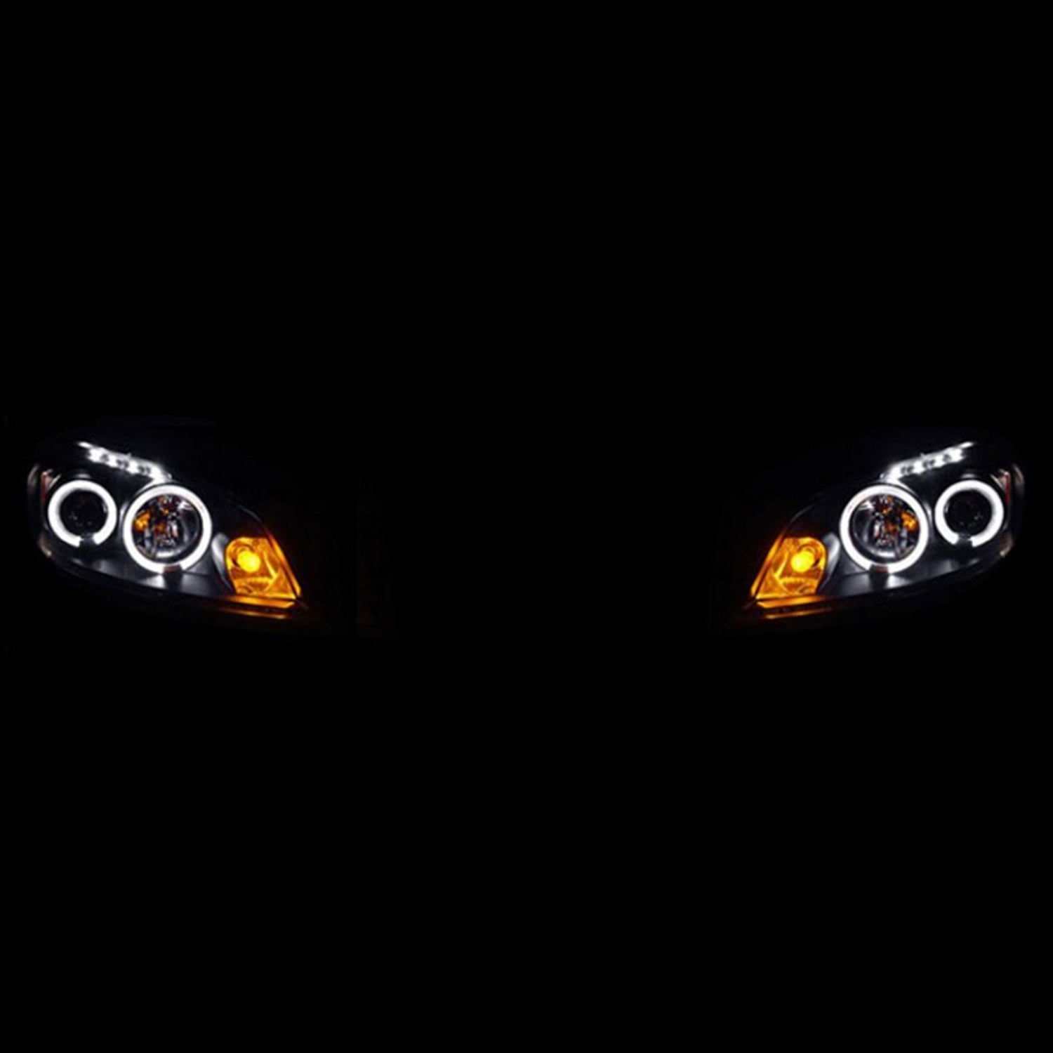 Fits 2006-2016 Impala 06-07 Monte Carlo Halo Projector LED Headlights sets