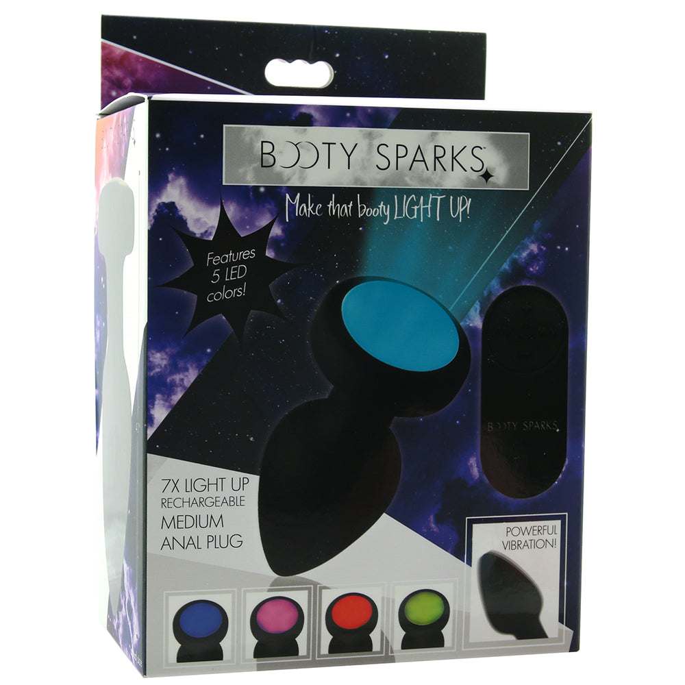 Booty Sparks 7X Light Up Butt Plug in Medium