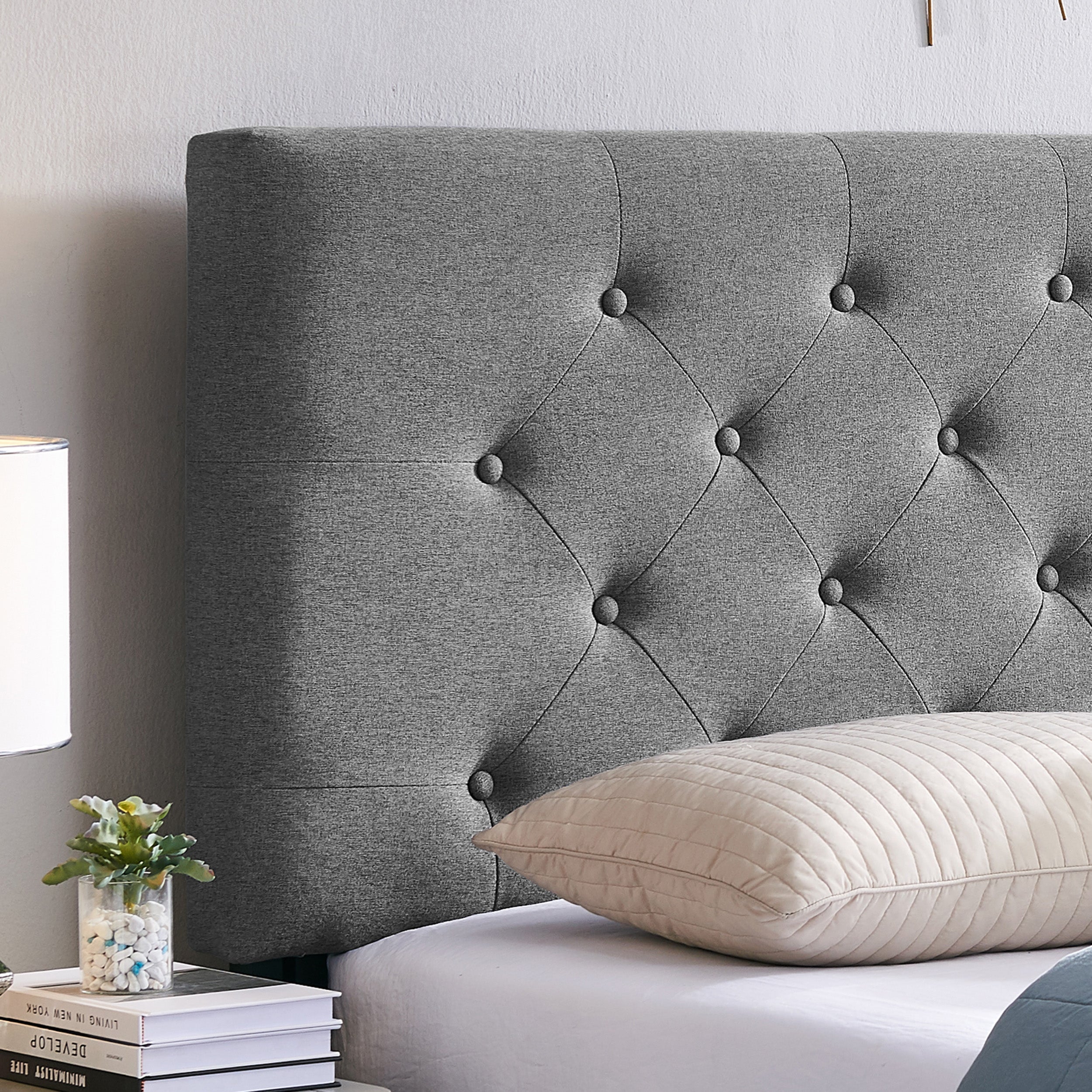 Dawn Contemporary Upholstered Queen/Full Headboard