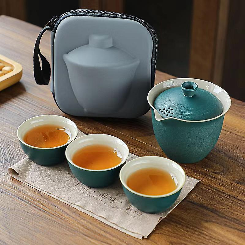 Travel Tea Set Portable Outdoor Camping Tea Making Tool Single Kung Fu Teaware Sets The Best Gift For Tea Culture Lovers