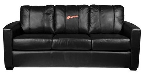 Oregon State University Beavers Stationary Sofa Commercial Grade Fabric   Contemporary   Sofas   by DreamSeats LLC  Houzz