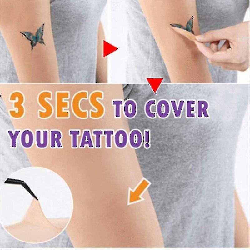 5 Pack Breathable Tattoo  Flaw Concealing Tape， Scars Flaw Cover Up Tape Stickers，tattoo Covers