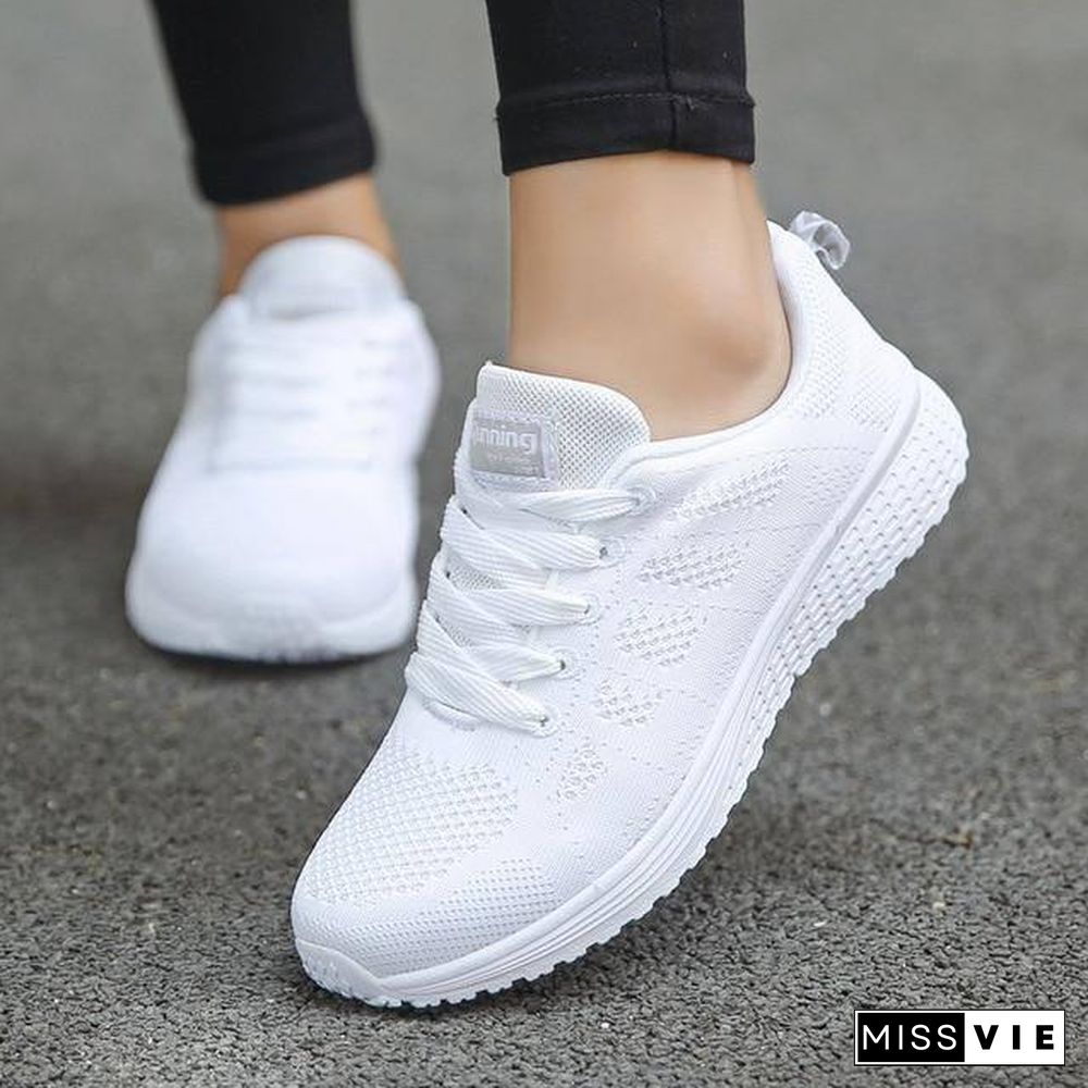 Fashion Women Sneakers Soft Women Vulcanize Sneakers Shoes Mesh Summer Sneakers Women Shoes Sneakers Shoes Woman Tenis Feminino