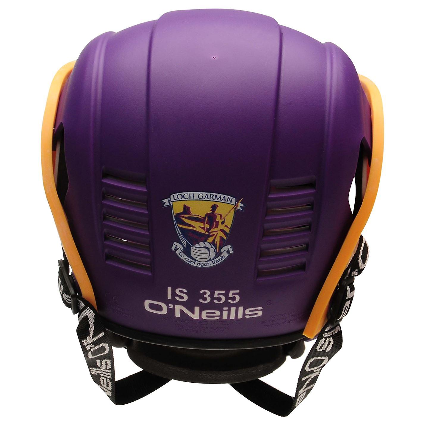 Oneills Unisex Wexford Hurling Helmet Lightweight Shock Absorption Protection