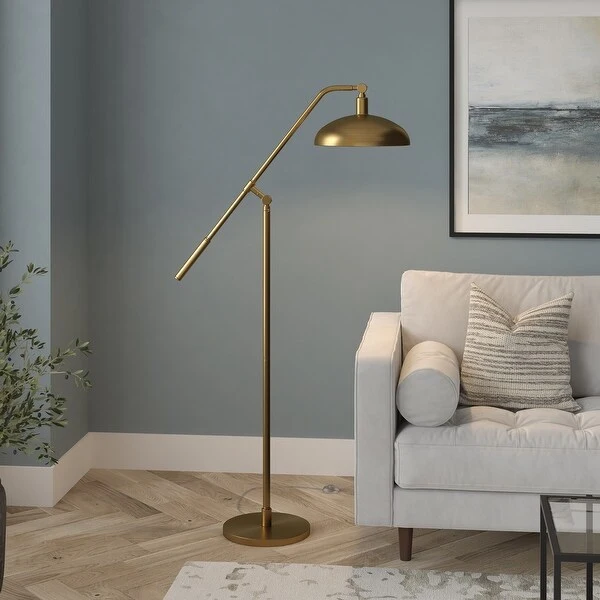 Devon Floor Lamp with Boom Arm