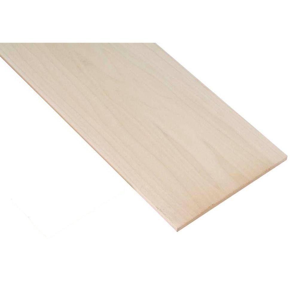 Waddell 1 in. x 12 in. x 4 ft. Red Oak Project Board PB19545