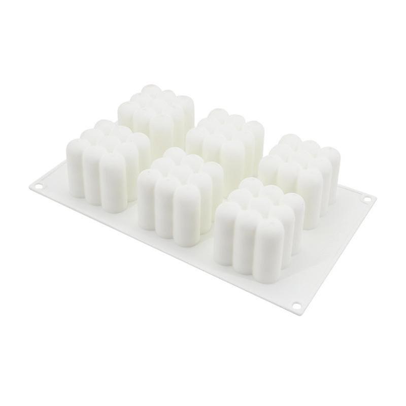 Mousse Cake Mold Silicone | Candles Silicone Mold | Silicone Mold-3d-cube-mold