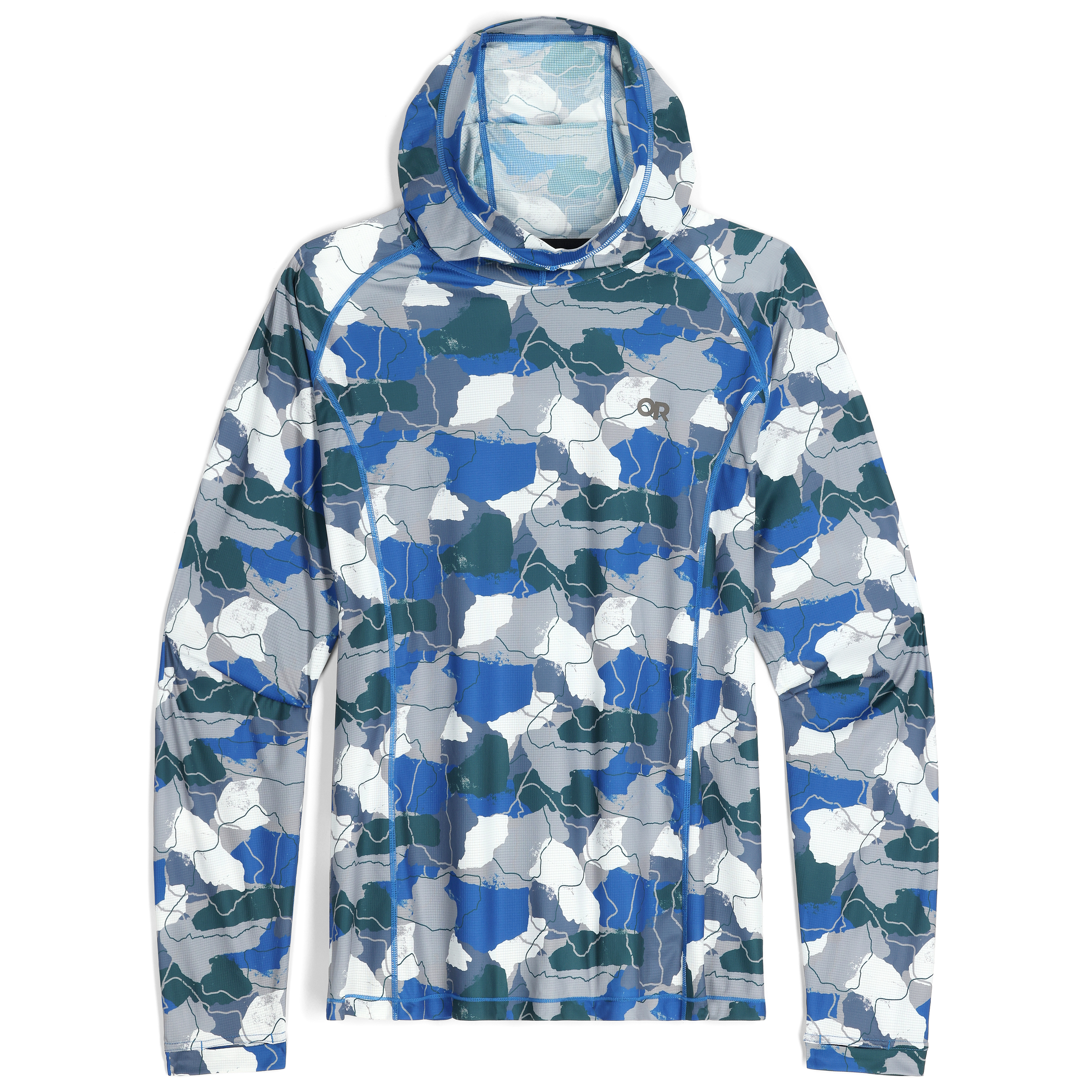 Men's Echo Printed Hoodie