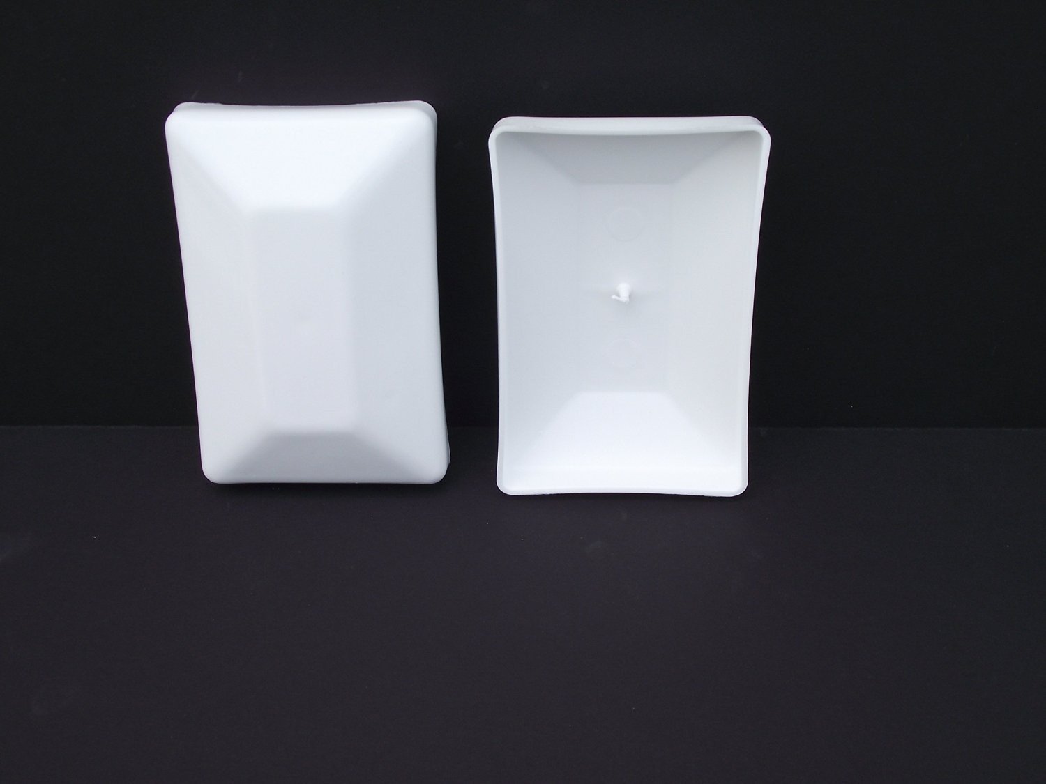 JSP Manufacturing WHITE 4x6 Fence Post Caps(3-5/8