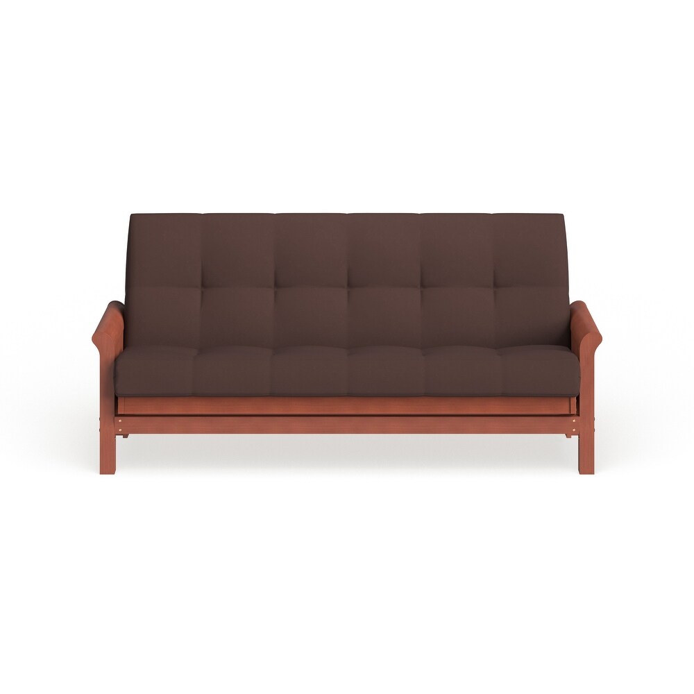 9 inch Thick Twill Futon Mattress (Twin  Full  or Queen)