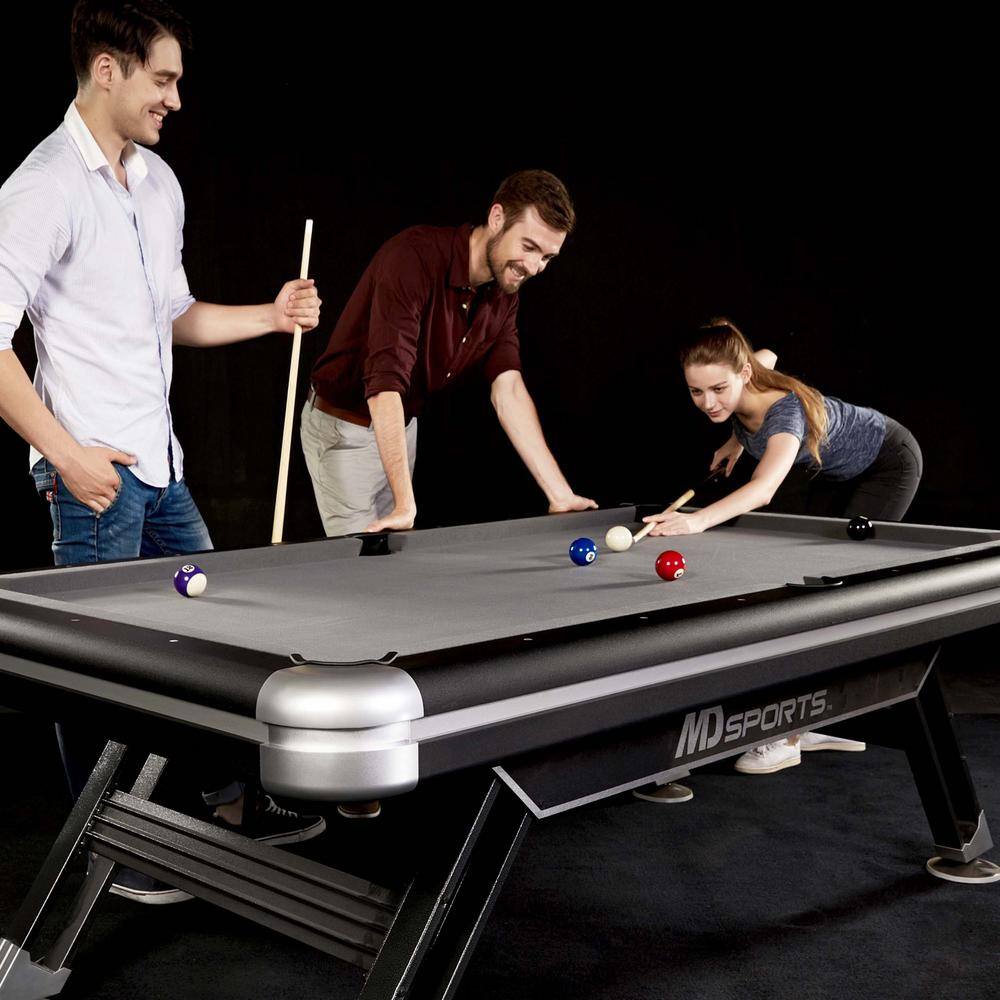 MD Sports Titan 7.5 ft. Pool Table BLL090_147M