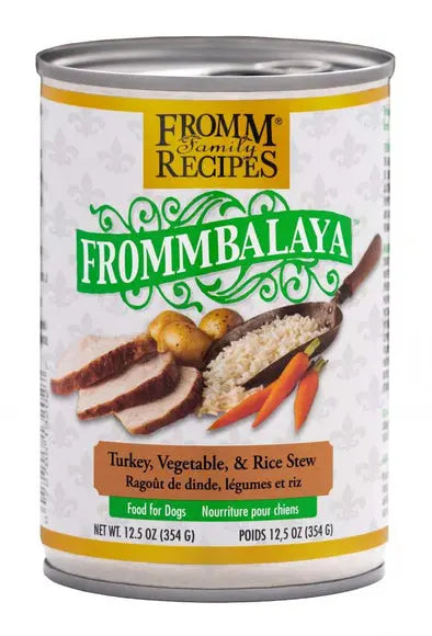 Fromm Frommbalaya Turkey， Vegetable， and Rice Stew Canned Dog Food;