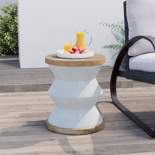 COSIEST Outdoor Patio End Table