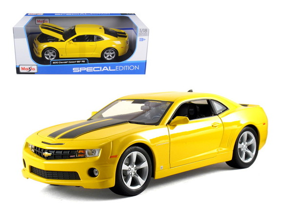 Maisto 31173y  2010 Chevrolet Camaro SS RS Yellow ...