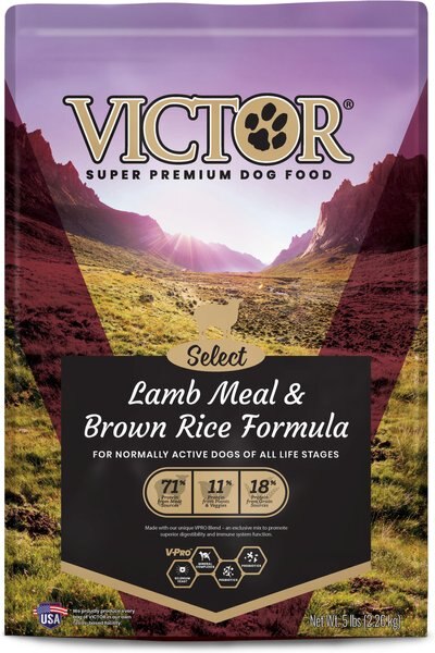 VICTOR Select Lamb Meal and Brown Rice Dry Dog Food