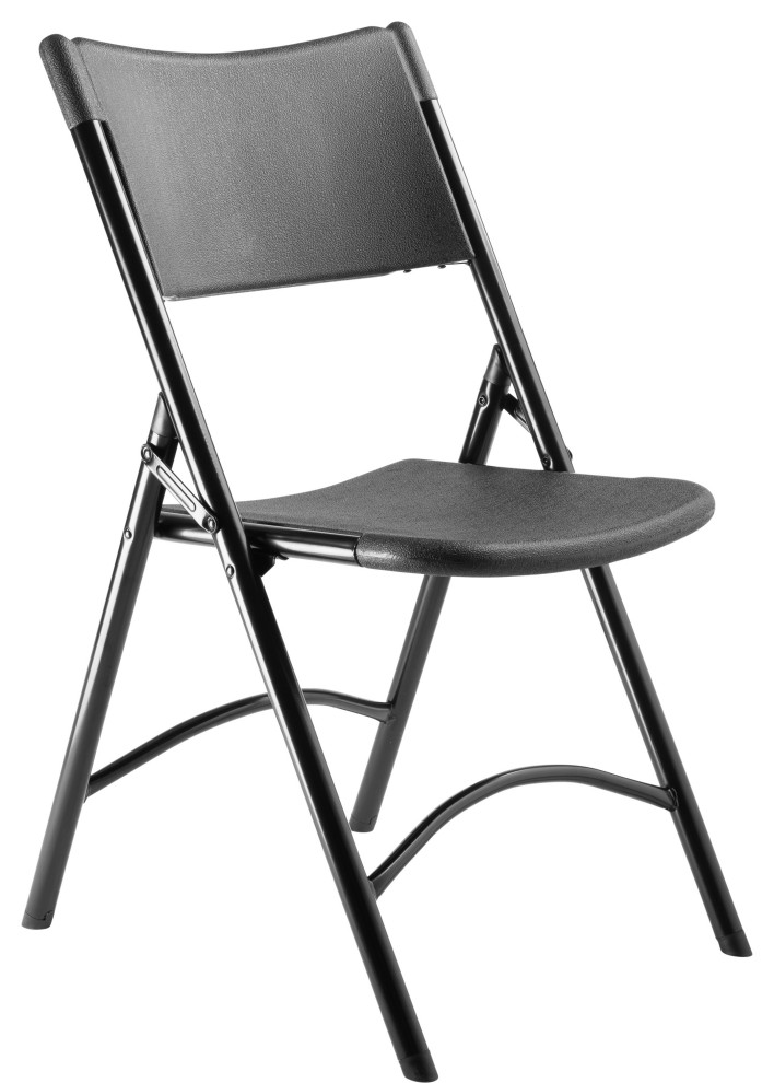 NPS 600 Premium Resin Plastic Folding Chair  Set of 4   Contemporary   Folding Chairs And Stools   by National Public Seating  Houzz