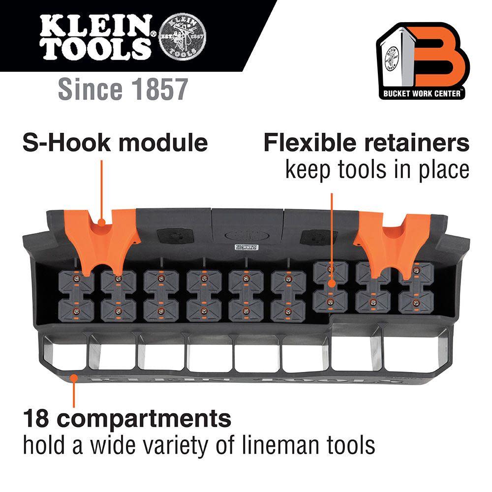 Klein Hard Tool Storage Module S Hook