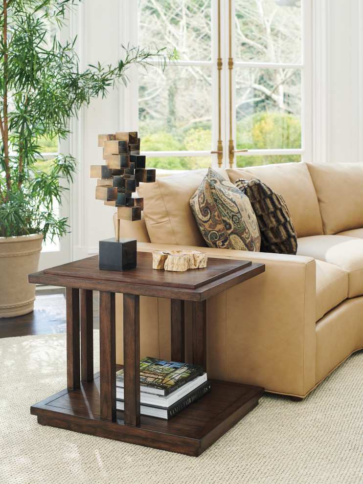 Alvarado Rectangular End Table   Transitional   Side Tables And End Tables   by Lexington Home Brands  Houzz