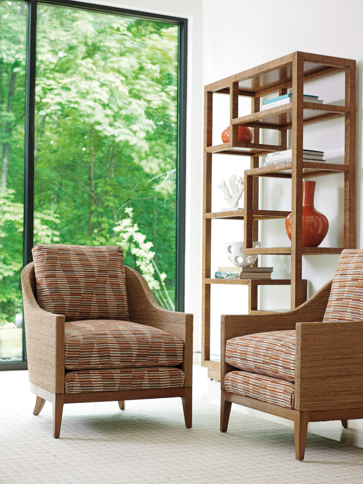 Glendale Chair   Beach Style   Armchairs And Accent Chairs   by Lexington Home Brands  Houzz