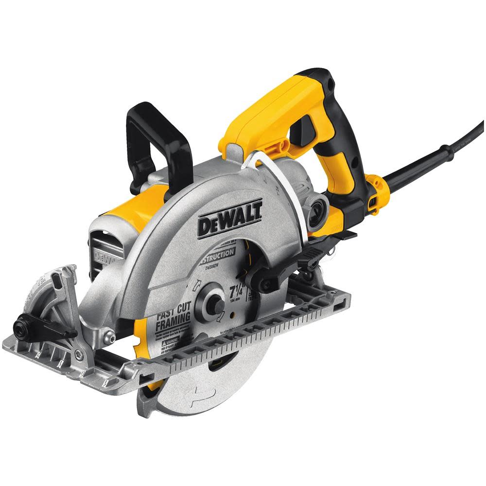 7-1/4-In (184mm) Worm Drive Circular Saw with Electric Brake