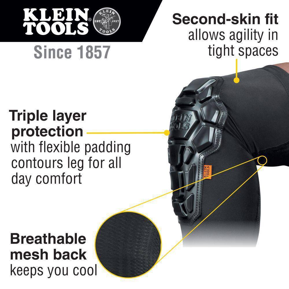 Klein Tools Heavy-Duty Knee Pad Sleeves ML 60511