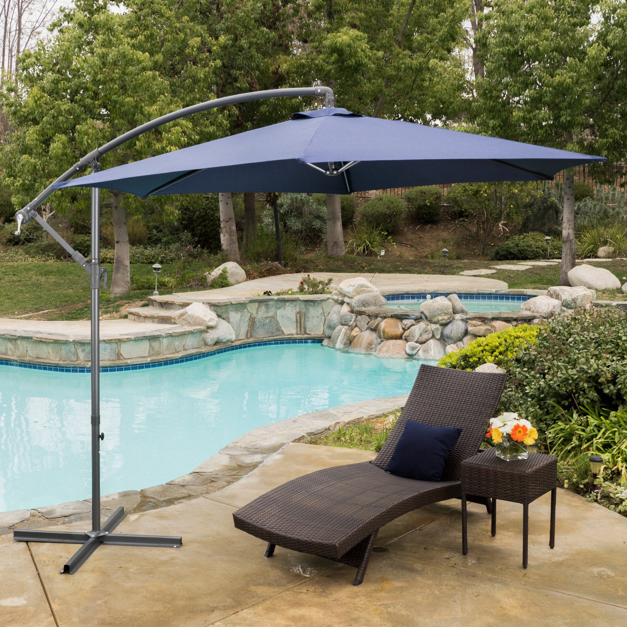 Jacksonville Navy Blue Banana Canopy Sunshade