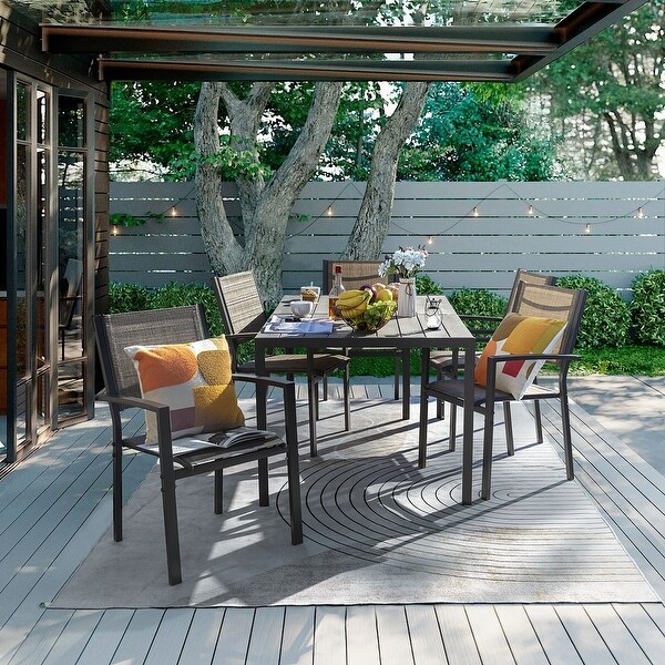 Furniwell Patio Dining Table 59