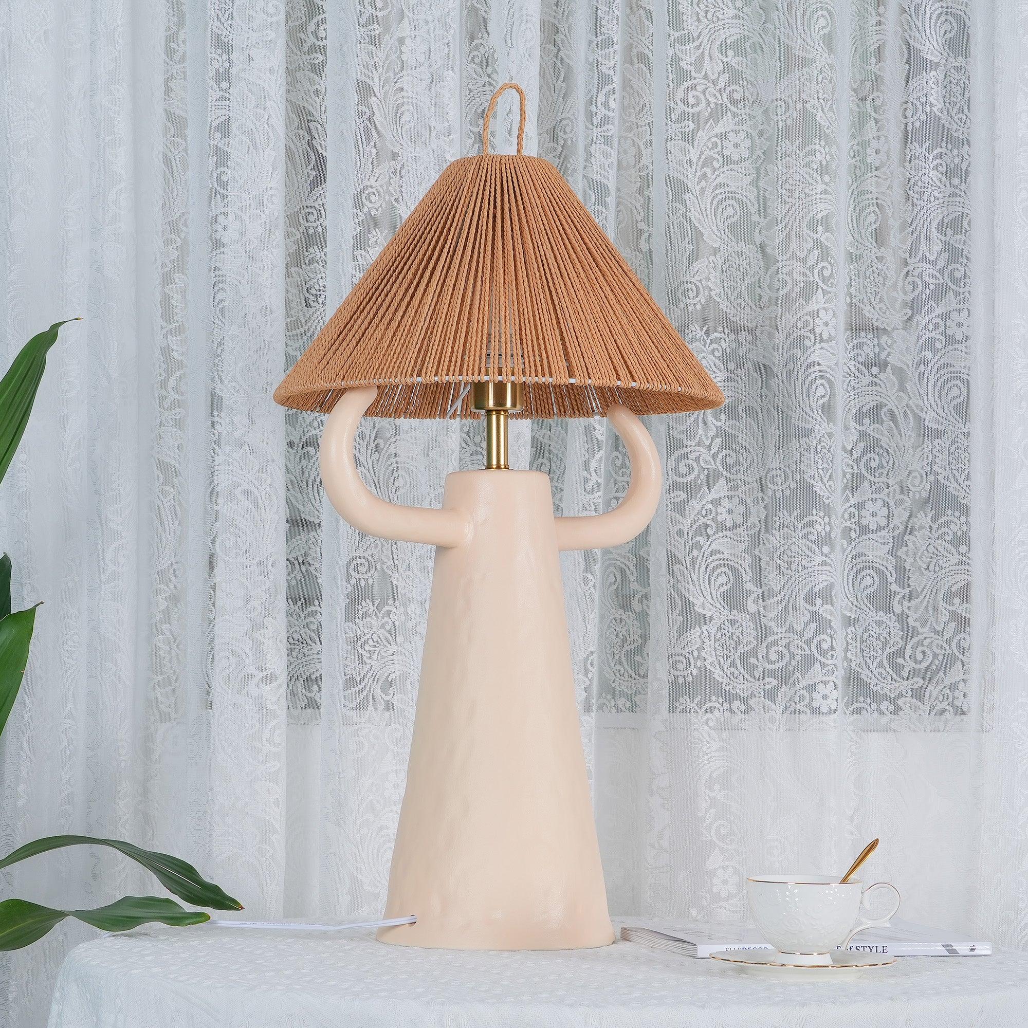 Horns Ceramic Table Lamp