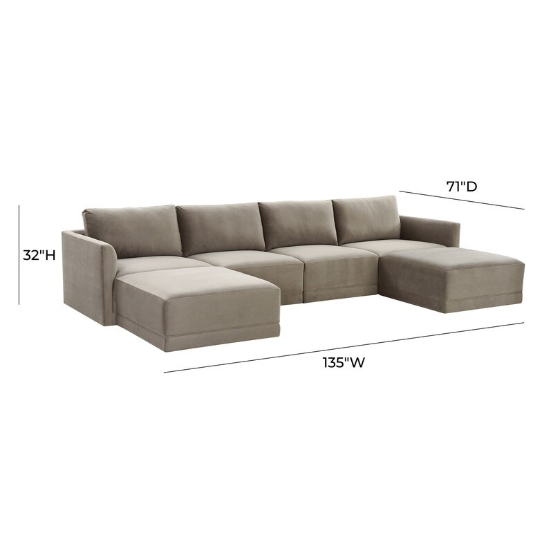 Willow Modular U Sectional