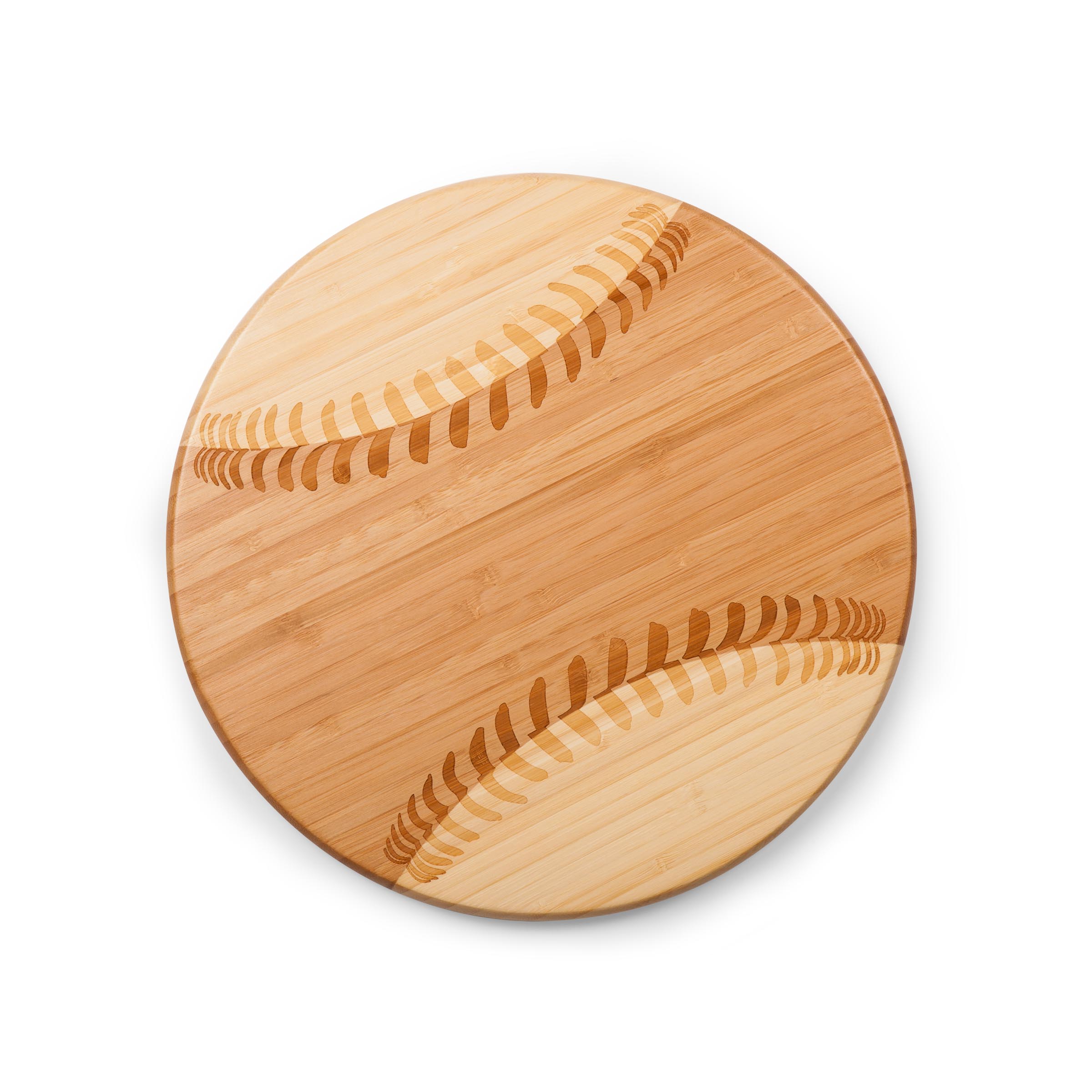 TOSCANA Home Run! Baseball Cutting Board and Serving Tray