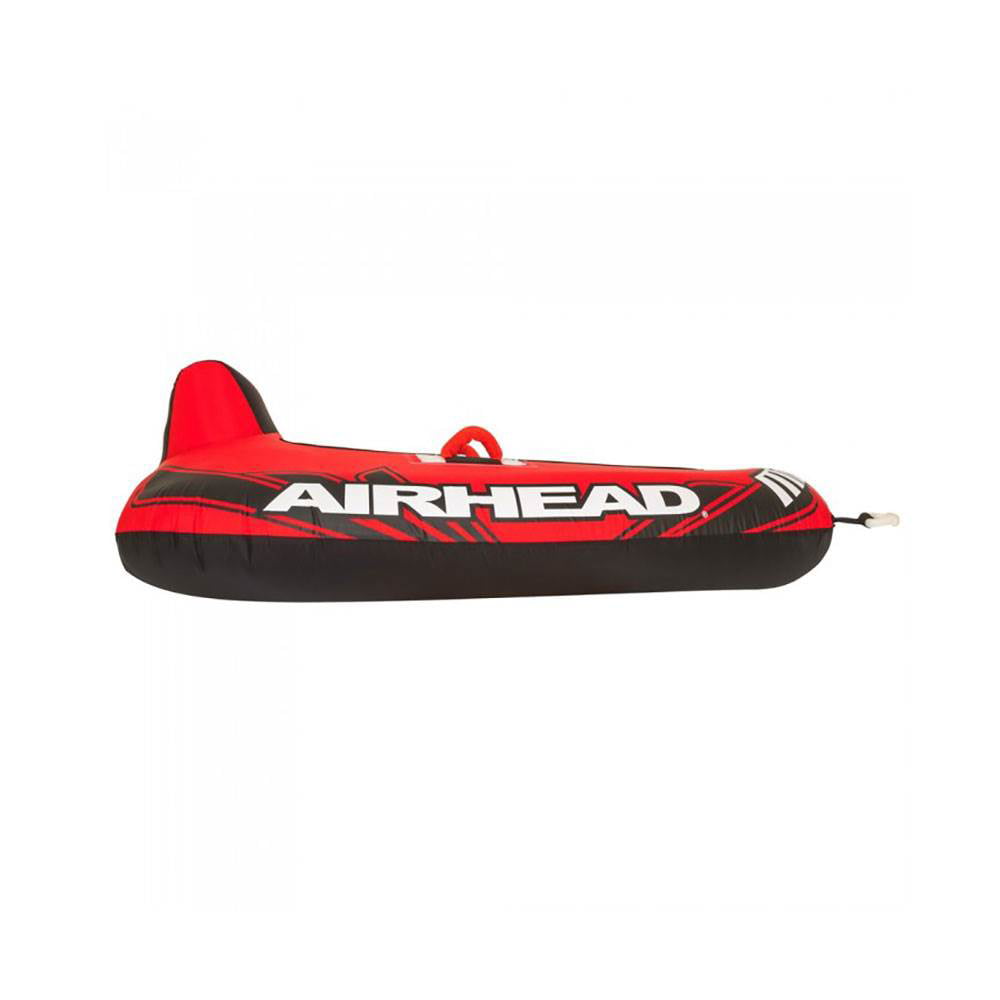 Airhead Mach 1 Inflatable Single Rider Towable Lake Ocean Water Tube Float， Red