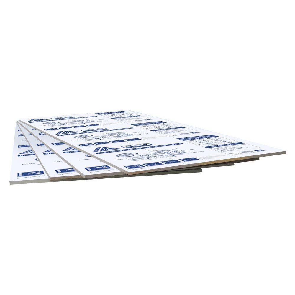 RMAX Pro Select R-Matte Plus-3 0.5 in. x 48 in. x 8 ft. R-3.2 ISO Rigid Foam Board Insulation 637902