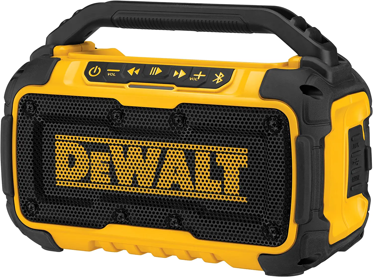 DEWALT DCR010 12-Volt or 20-Volt Max Cordless Jobsite Bluetooth Speaker