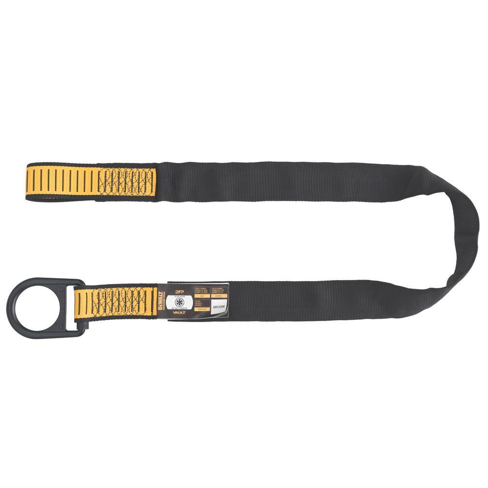 DW 4 ft. Concrete Anchor Strap - D-Ring One End And Web Loop Other End DXFP812004