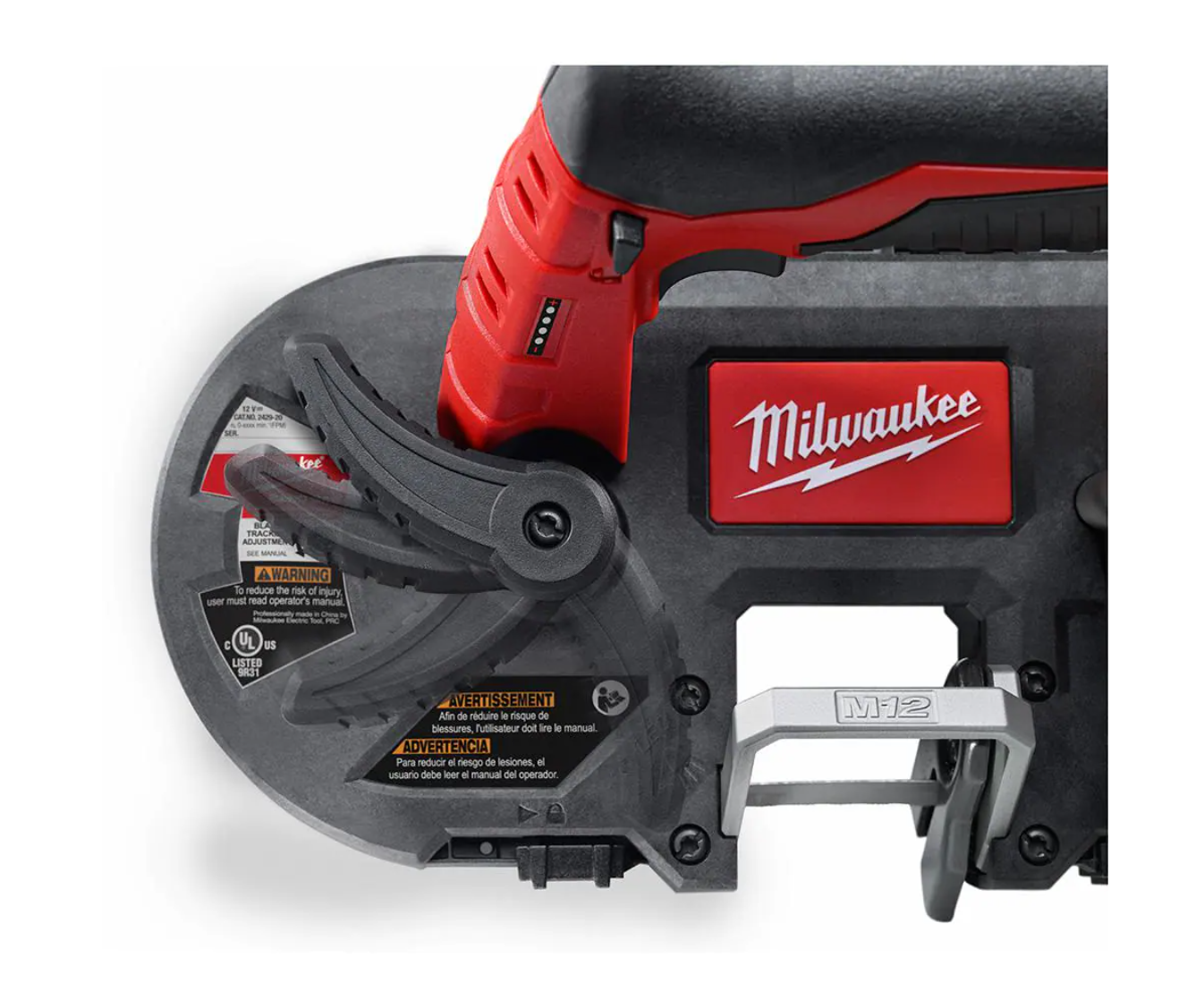 Milwaukee 2429-21XC-2420-20 M12 12-Volt Lithium-Ion Cordless Sub-Compact Band Saw XC Kit W/ M12 Hackzall