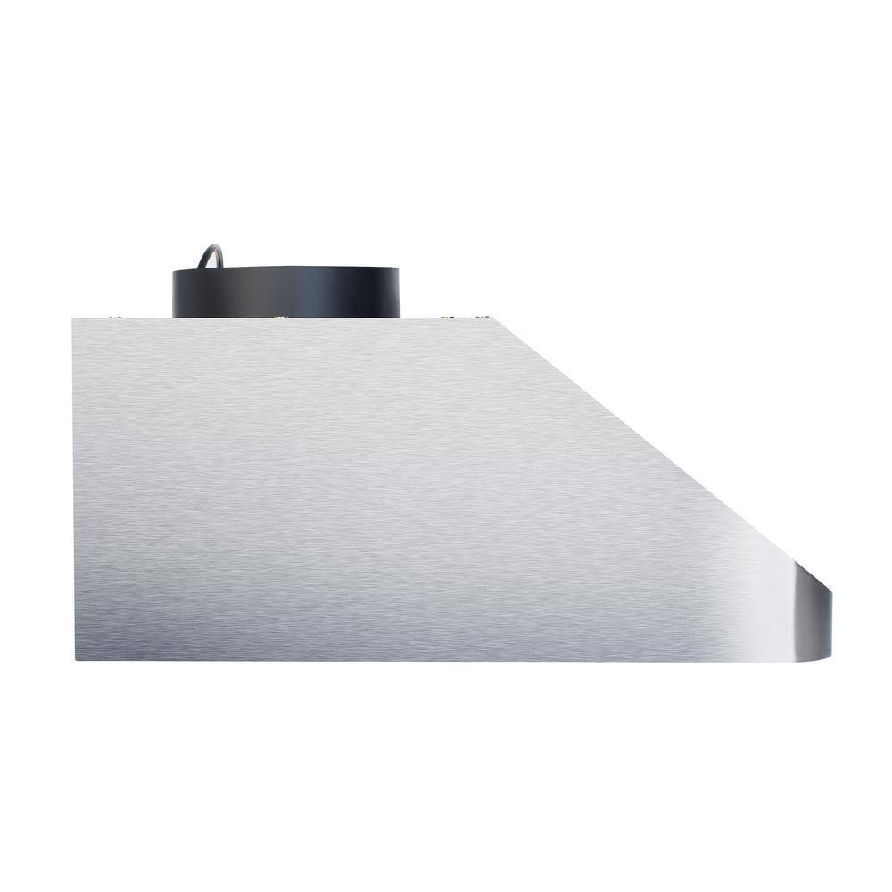 Home Beyond 30 in Under Cabinet Range Hood With Light in Stainless Steel