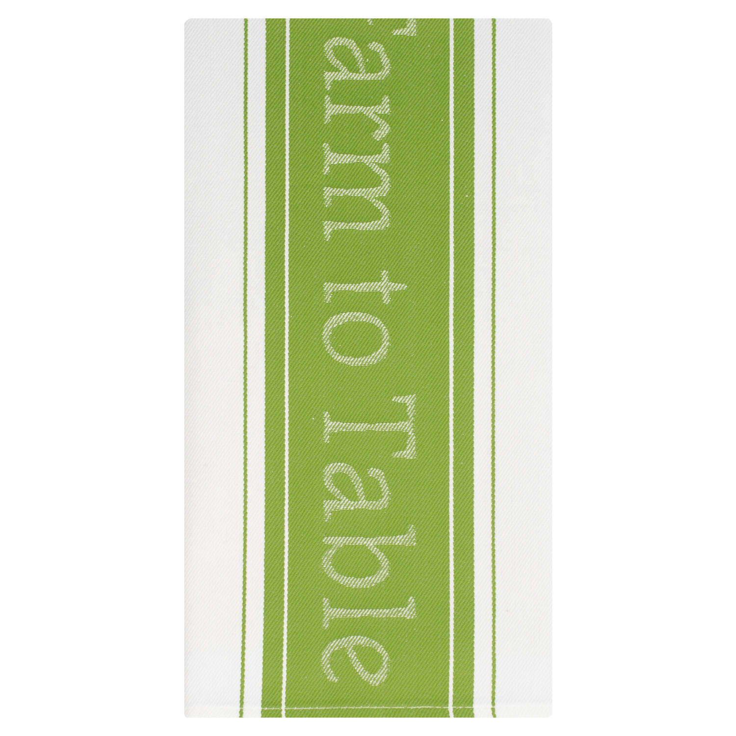 Mu Kitchen Green Cotton Farm to Table Kitchen Towel 1 pk