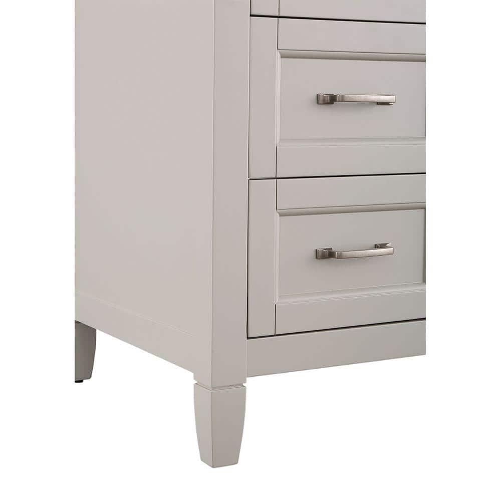 Home Decorators Collection Ashburn 48 in W x 2175 in D Vanity Cabinet in Grey