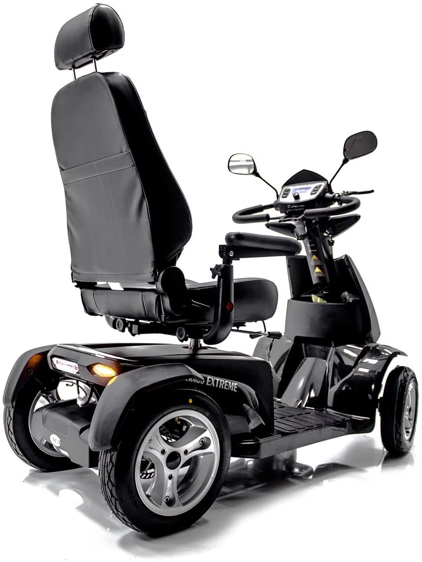 Silverado Extreme 4-Wheel Electric Mobility Scooter + Challenger Accessory Bundle