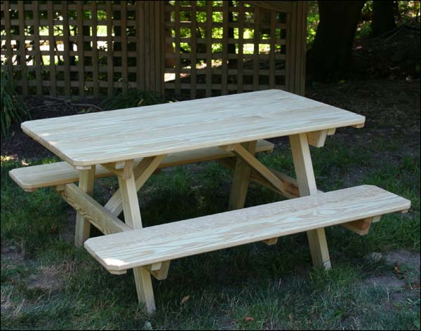 Treated Pine Kid's Picnic Table