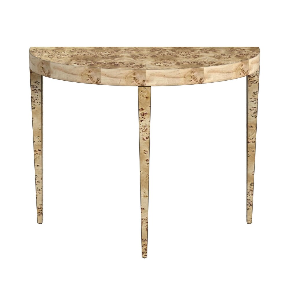 Ingrid Burl Console Table