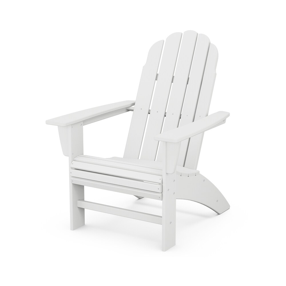 POLYWOOD Vineyard Outdoor Curveback Adirondack Chair