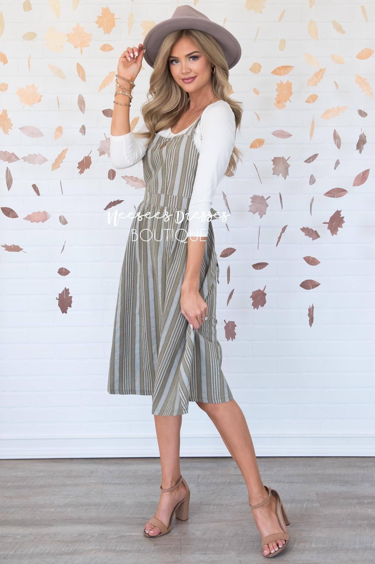 The Averi Overall Dress