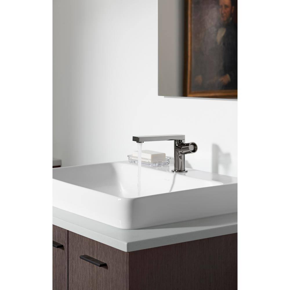 KOHLER Vox Vitreous China Vessel Sink in White with Overflow Drain K-2660-1-0