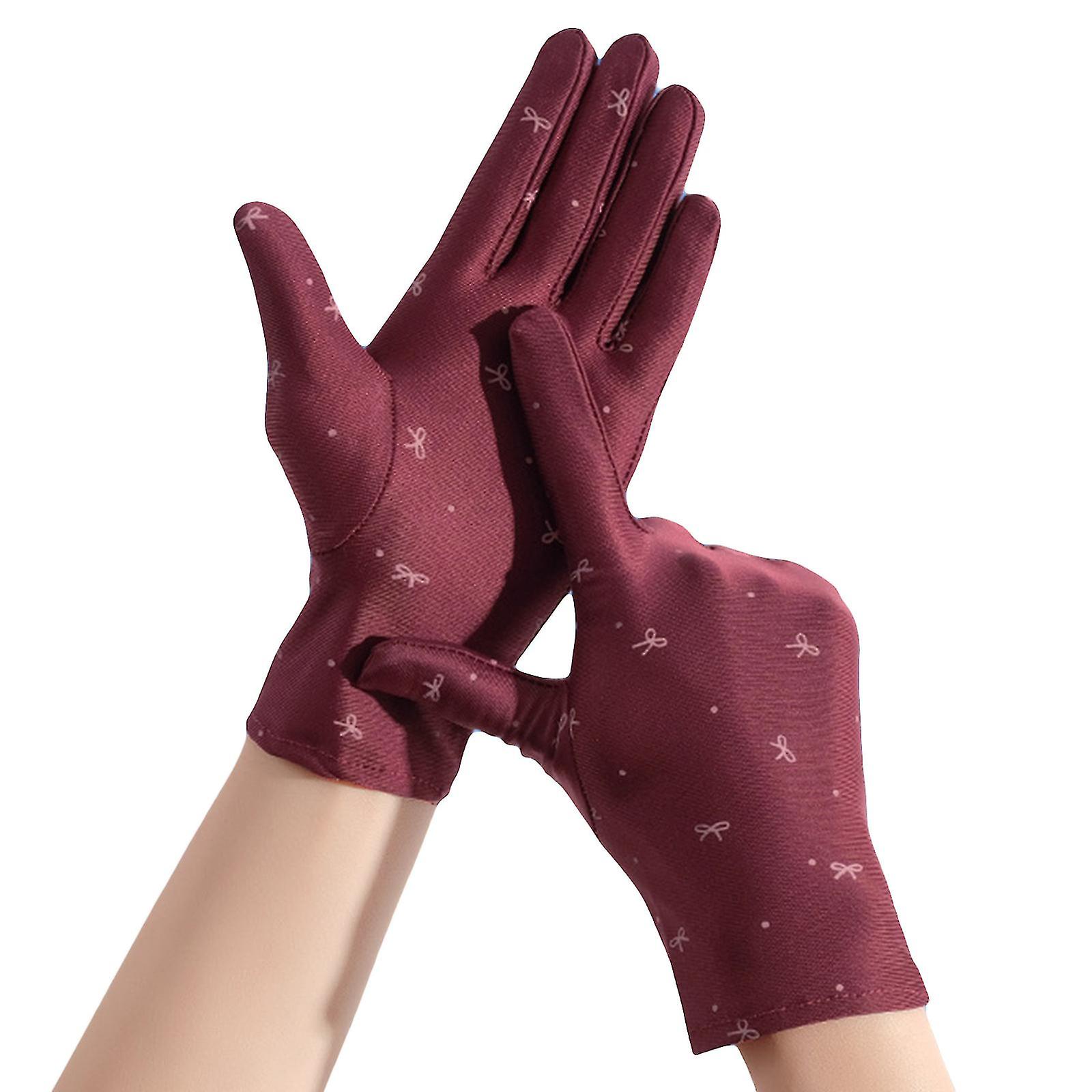 Women Driving Riding Mitten Sunscreen Gloves Ultra-thin Gloves For Riding